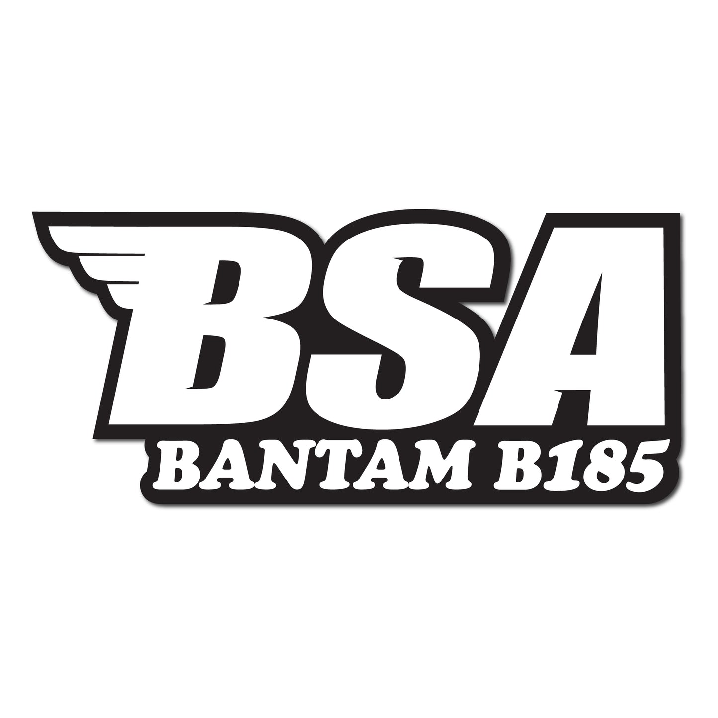 BSA Bantam B185 Sticker