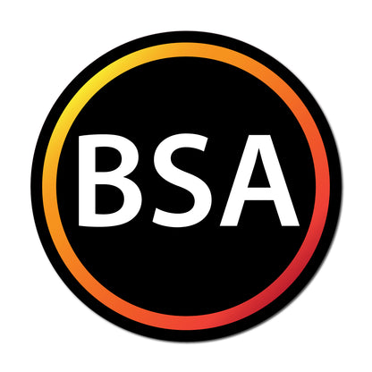 BSA Circle Sticker