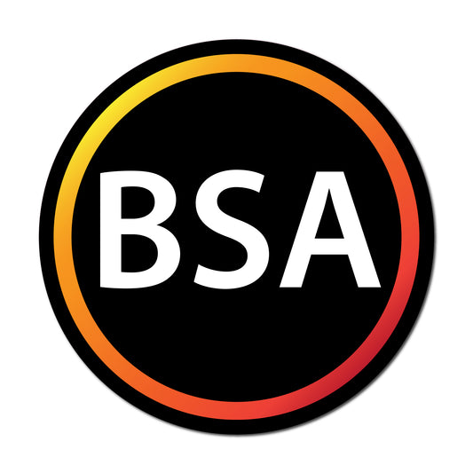 BSA Circle Sticker