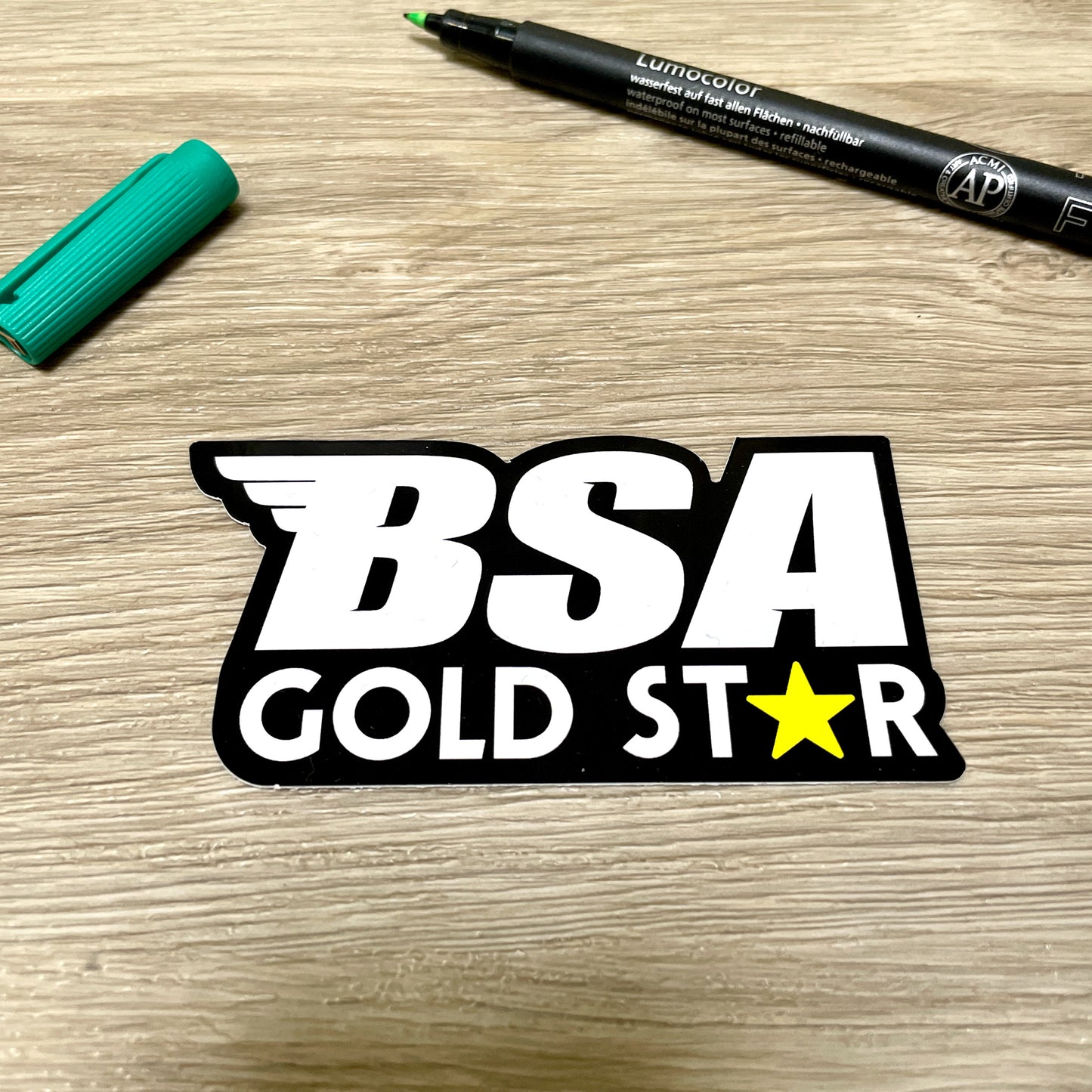 BSA Gold Star Sticker