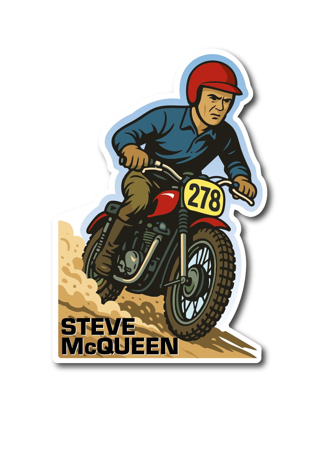 ISDT Steve McQueen