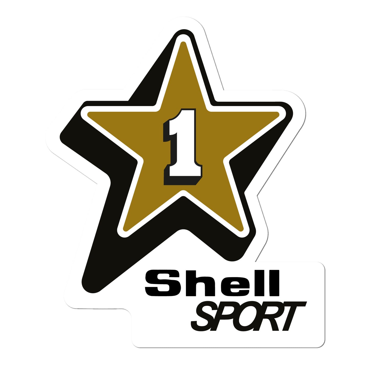 Shell Oils Star Sticker