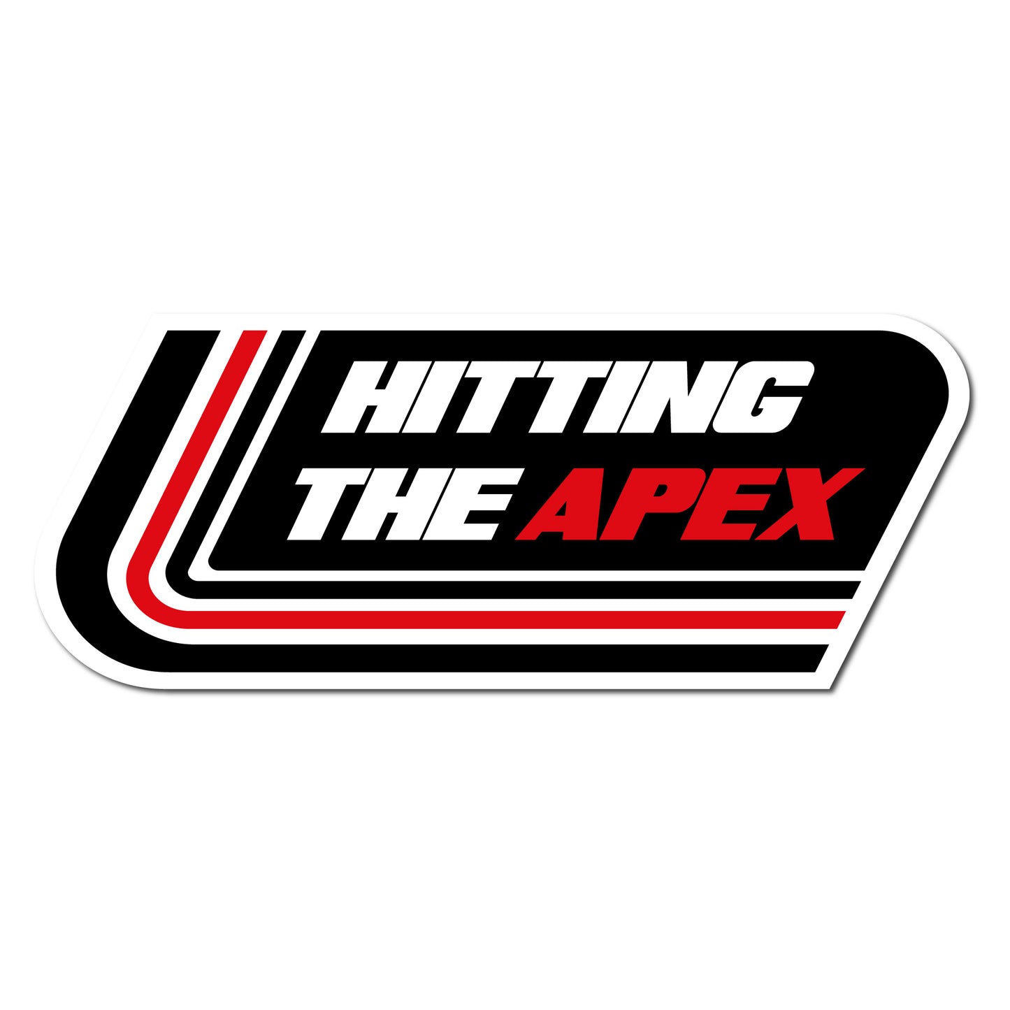 Hitting The Apex Sticker