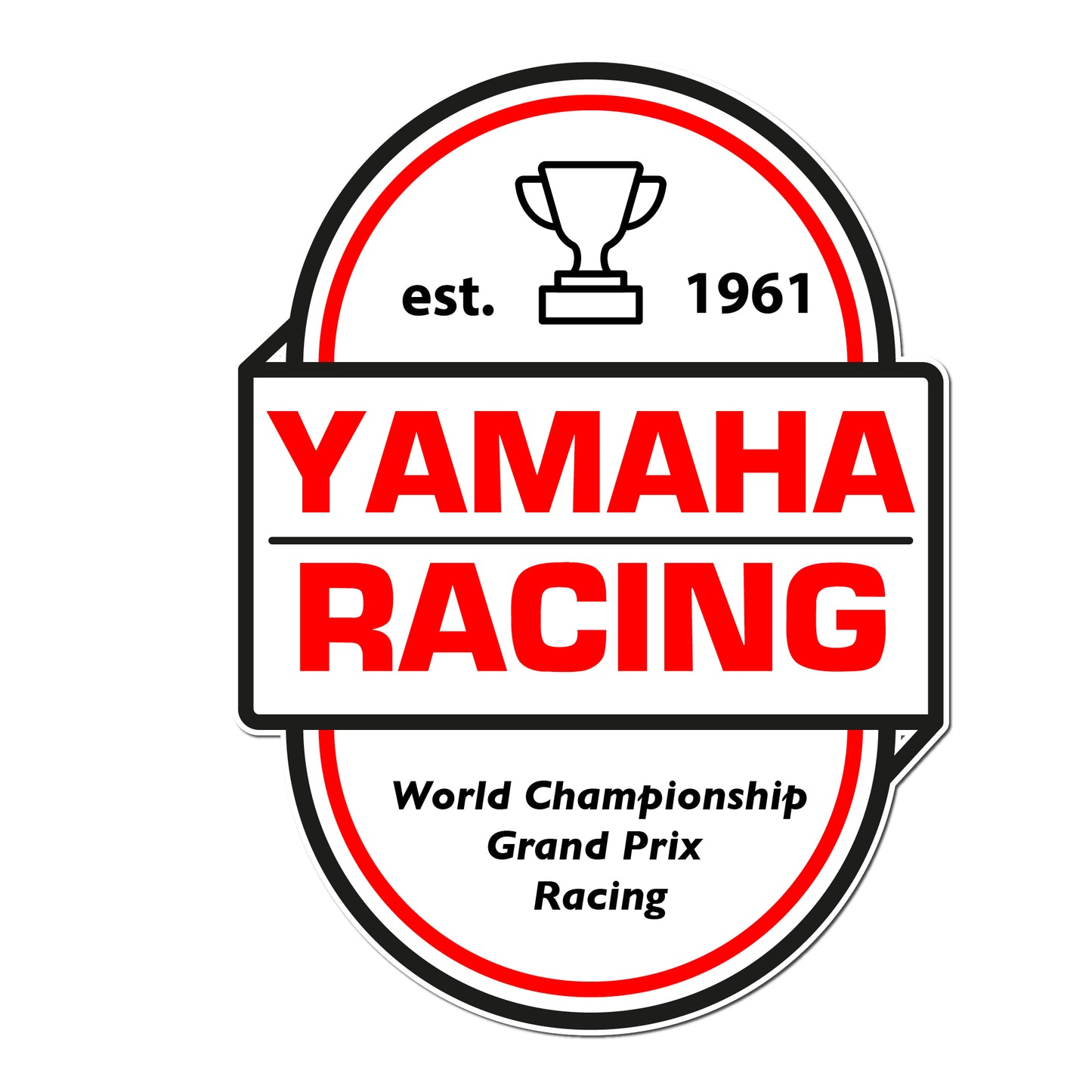 Yamaha Racing Sticker