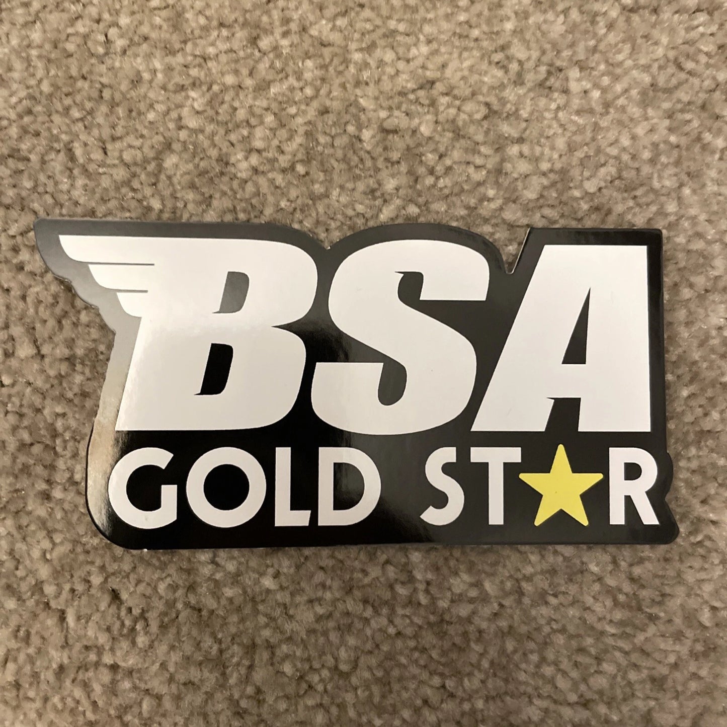 BSA Gold Star Sticker